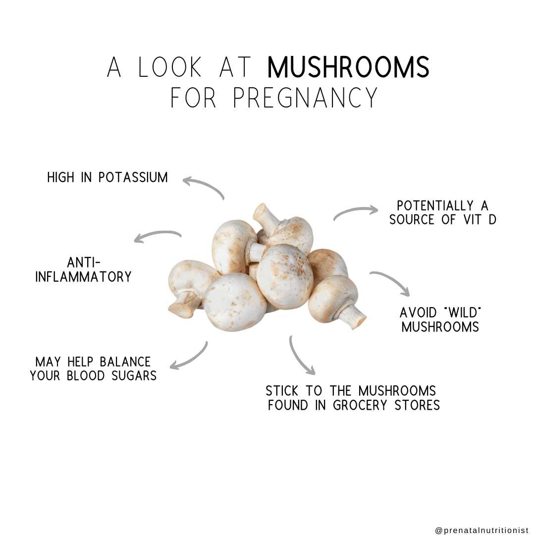 Mushrooms Ryann, The Prenatal Nutritionist